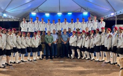Amélio Cayres participa da Solenidade de incorporação de alunos no Colégio Militar em Augustinópolis