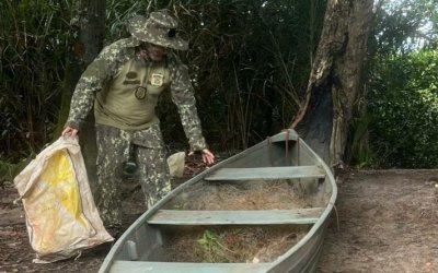 Fiscalização do Naturatins apreende mais de 3 mil metros de redes de pesca