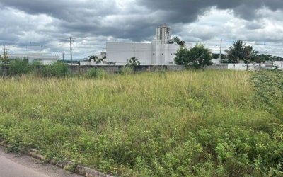 Moradores do setor Santa Mônica reclamam de mato alto em lote abandonado