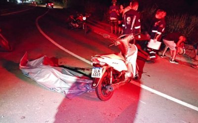 Mulher morre após perder o controle da moto e cair na Avenida Via Norte, em Araguaína