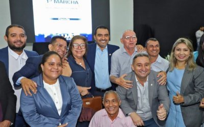 UVET reúne mais de 750 vereadores na 1ª Marcha dos Vereadores do Tocantins com presença do governador Wanderlei Barbosa