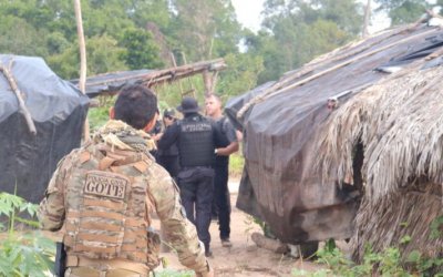 Operação Adsumus: Polícia Civil prende cinco pessoas em área de conflito agrário no Tocantins