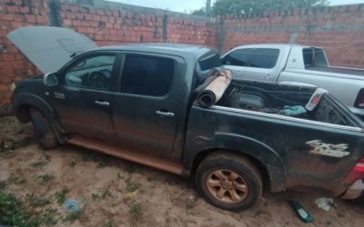 Operação da Polícia Militar recupera caminhonetes furtadas em Araguaína