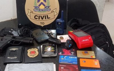 Polícia prende em Araguaína homem suspeito de aplicar golpes contra mulheres em várias partes do país