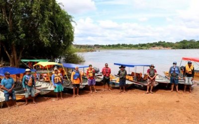 Travessia gratuita de passageiros entre Tocantins e Maranhão é iniciada após desabamento de ponte
