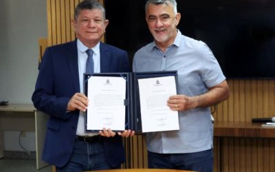 Amélio participa de missão internacional e transfere Presidência da Aleto a Ivory