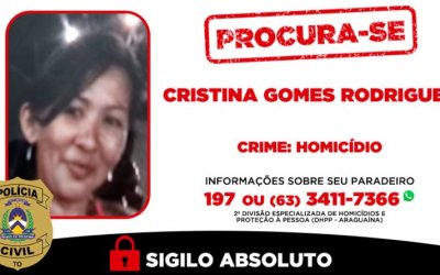Polícia procura mulher envolvida em homicídio em Araguaína