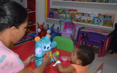 Brinquedoteca do HGP ameniza impactos da hospitalização nas crianças