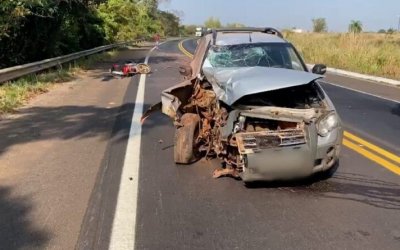 Wanderlândia: Motociclista perde a vida após colisão frontal com carro em rodovia