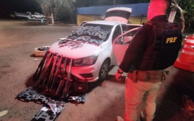 PRF realiza maior apreensão de armas do ano no Tocantins