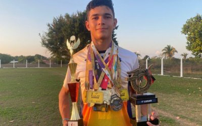 Estudante tocantinense Hentony dos Santos é convocado para representar o Brasil nos Jogos Mundiais Escolares Sub-18, no Bahrain