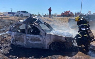 Motorista morre carbonizado após grave acidente na BR-010 em Palmas