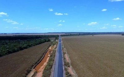 Governador Wanderlei Barbosa inaugura mais 30 km de pavimentação da TO-020 em Campos Lindos neste sábado, 15