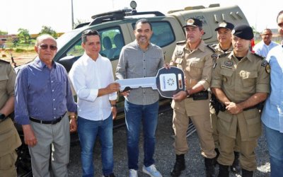 Governador Wanderlei Barbosa inaugura Comando Regional de Policiamento e base da Força Tática em Araguaína