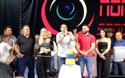 Governador Wanderlei Barbosa prestigia comemoração do 28º aniversário de Barra do Ouro