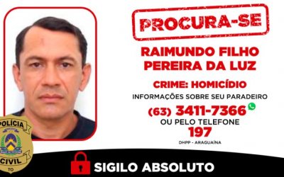 Polícia procura motorista da Prefeitura de Araguaína suspeito de matar o namorado da ex e atirar no próprio filho