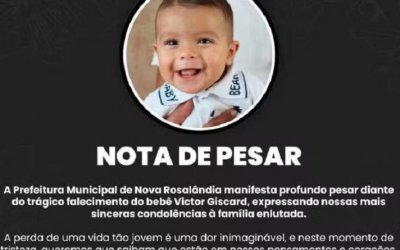 Bebê de 11 meses morre após ser atropelado enquanto pai colocava carro em garagem