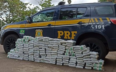 PRF apreende cerca de 200 kg de super maconha no Tocantins