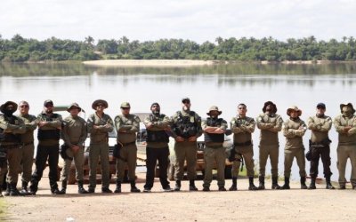 Equipes definem estratégias para última semana das ações de fiscalização da Operação Piracema 2023/2024