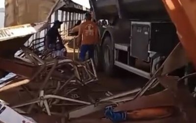 Batida entre duas balsas deixa feridos em Porto Nacional