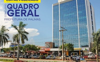 Prefeitura da Palmas publica edital de concurso com 669 vagas