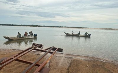 Operação Piracema recolhe quase mil metros redes de pesca e aplica multas