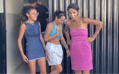 Três mulheres são presas em flagrante suspeitas de assaltar homem após saída de lotérica em Araguaína