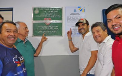 Governador Wanderlei Barbosa entrega reforma de Ginásio de Esportes em Paraíso do Tocantins