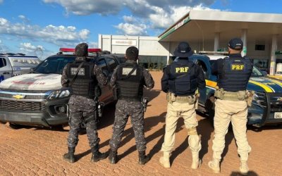 PRF prende assaltante em flagrante e recupera carreta roubada