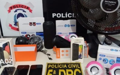 Em rápida ação, PC prende 2 bandidos e recupera produtos roubados