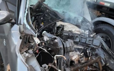 Batida entre Toro e carreta bitrem deixa um morto e três feridos na TO-010