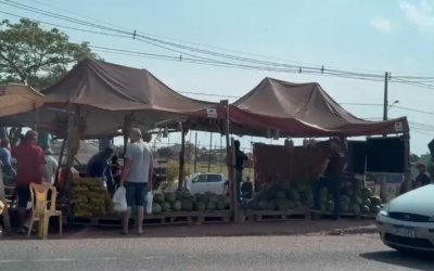 VÍDEO: Ambulantes são retirados da Avenida Filadélfia durante ação do Demupe em Araguaína