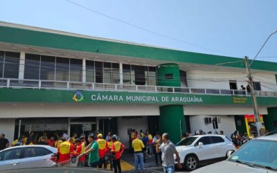 Curto-circuito interrompe sessão na Câmara de Araguaína; prédio foi evacuado e passará por análise técnica