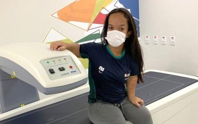 Paratleta Aline dos Santos se prepara para participar de provas internacionais