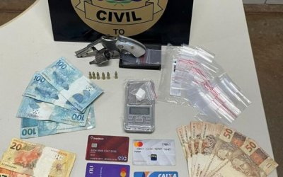 Irmãos são presos por tráfico de drogas e crimes cibernéticos durante operação da 2ª Divisão de Repressão a Narcóticos em Araguaína