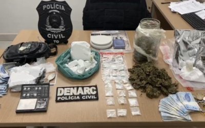 VÍDEO: Polícia Civil prende 8 pessoas em operação contra tráfico de drogas em Araguaína