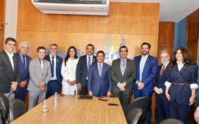 Liderada por Amélio e Wanderlei, comitiva do Tocantins participa da celebração de 20 anos do Republicanos em Brasília