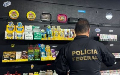 PF apura esquema de venda ilegal de cigarros eletrônicos que teria movimentado R$ 5 milhões no Tocantins
