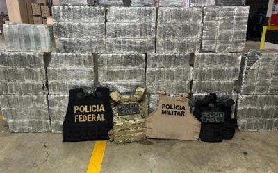 PF faz prisões em megaoperação que apreendeu meia tonelada de cocaína no TO