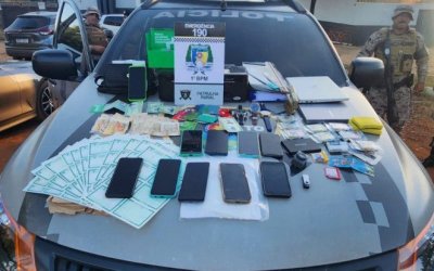 Garota de programa e dois homens são presos suspeitos de aplicar golpes que causaram prejuízo de R$ 200 mil no TO