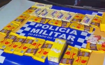 Adolescente é apreendido após invadir loja pelo telhado e furtar doces em Araguaína