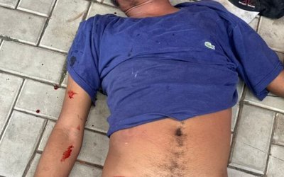 VÍDEO; Homem em situação de rua é espancado após ser acusado de furto no centro de Guaraí