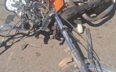 Motociclista sofre fratura após bater na traseira de caminhonete em avenida movimentada de Araguaína