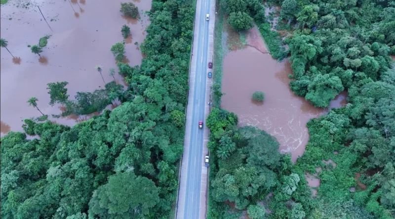 Trânsito na BR-153 é totalmente liberado após reparos; PRF alerta para atenção redobrada