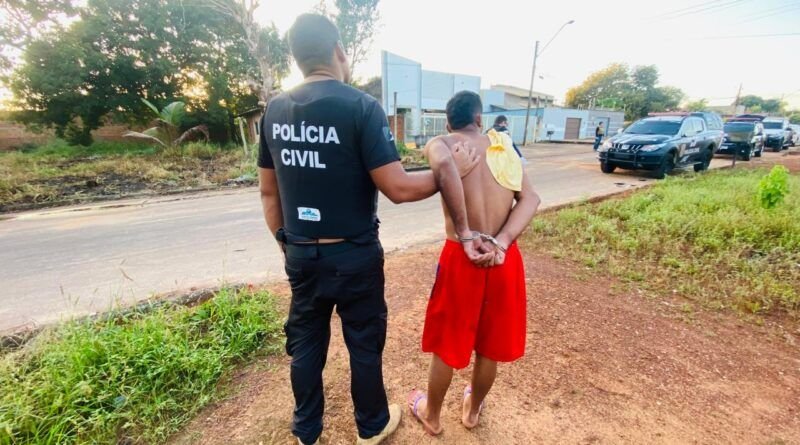 Polícia Civil prende homem investigado por tentativa de homicídio em Palmas