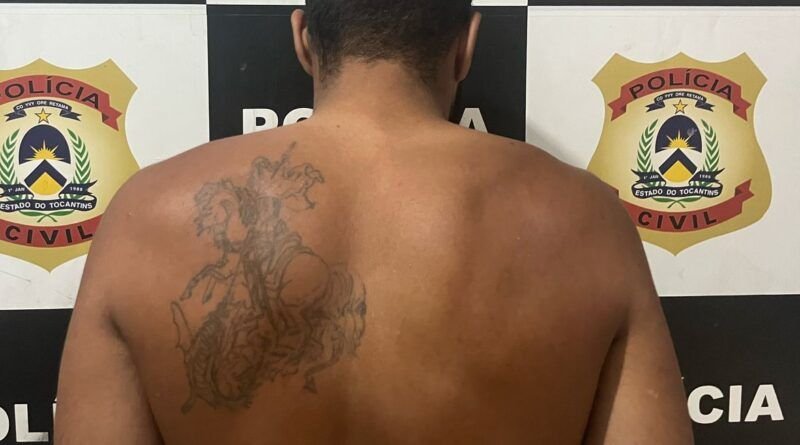 Em Gurupi, Polícia Civil prende foragido da justiça investigado por homicídio ocorrido em Porto Nacional