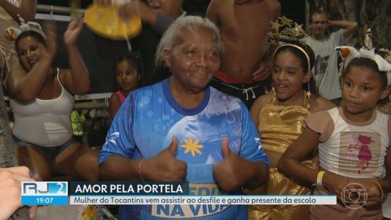 Tocantinense viaja mais de 2 mil km para realizar sonho e recebe homenagem da Portela no Rio de Janeiro