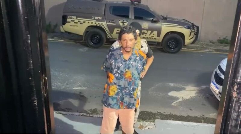 Foragido por homicÃdio é preso pela Força Tática da PM em AraguaÃna