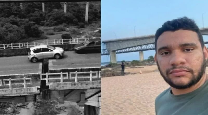 ?Estão roubando coisas do meu automóvel?, diz dono de carro preso em ponte