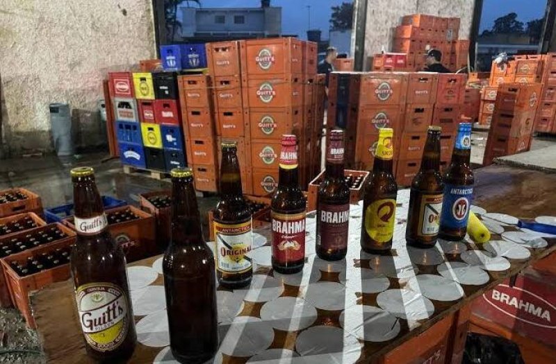 R$ 57 bi: Facções que vendem bebidas falsificadas tem receita maior que a da Ambev